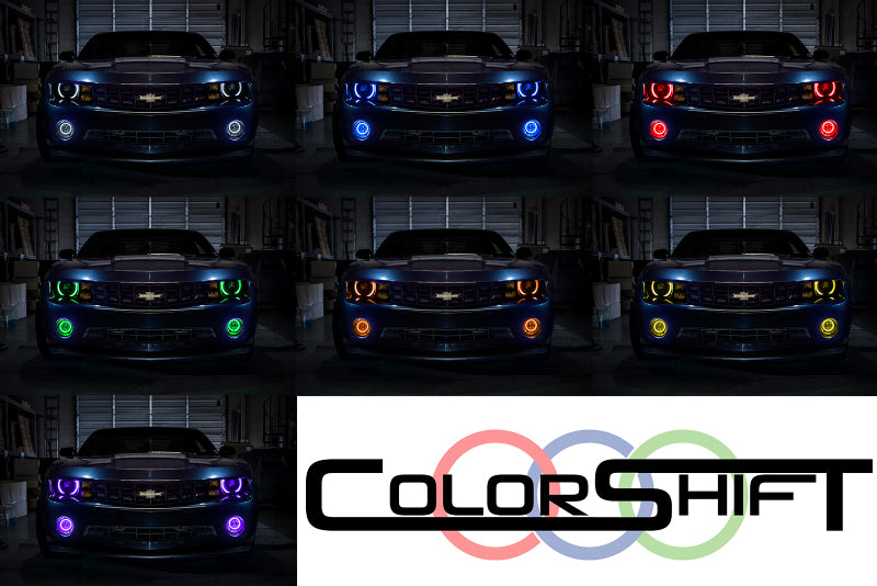 Oracle Chevrolet Camaro RS 10-13 Halo Kit - ColorSHIFT