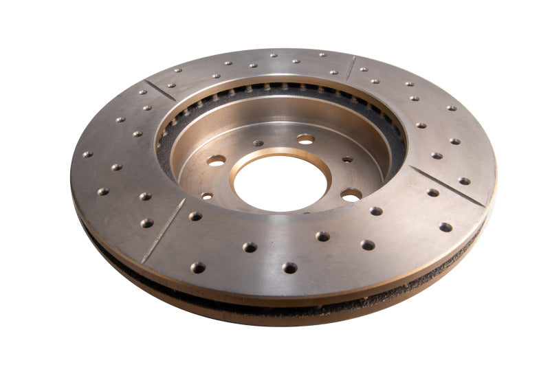 DBA 90-01 Integra/93-05 Civic Front Drill & Slot Street Series Rotor (4 Lug Only)