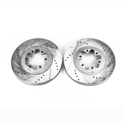 Power Stop 09-12 Chevrolet Colorado Front Evolution Drilled & Slotted Rotors - Pair PowerStop