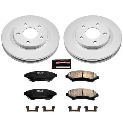 Power Stop 97-05 Buick Century Front Z17 Evolution Geomet Coated Brake Kit PowerStop