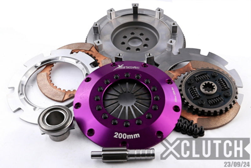 XClutch 88-91 BMW M3 Base 2.3L 8in Twin Sprung Ceramic Clutch Kit