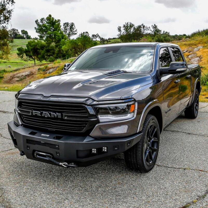 Westin 19-24 Dodge Ram 1500(Excl Classic) Pro-Series Front Bumper - Textured Black Westin