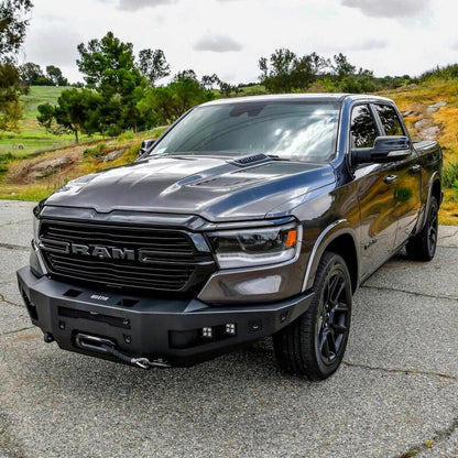 Westin 19-24 Dodge Ram 1500(Excl Classic) Pro-Series Front Bumper - Textured Black Westin