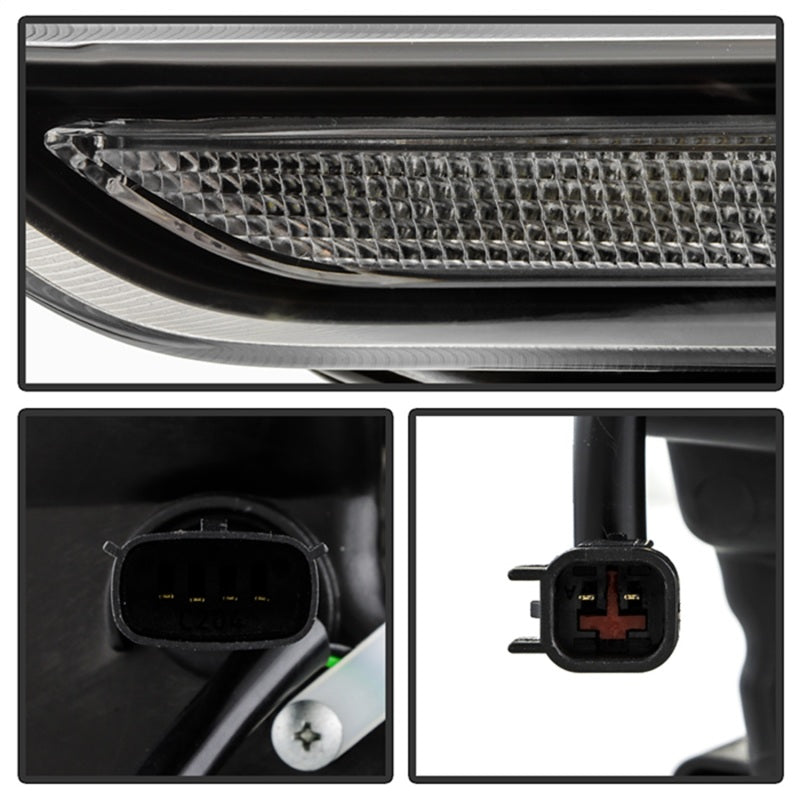 Spyder Signature 20-21 Ford F150 (Halogen Model) Proj. Headlights - Black (PRO-YD-FF15021HALSI-BK) SPYDER