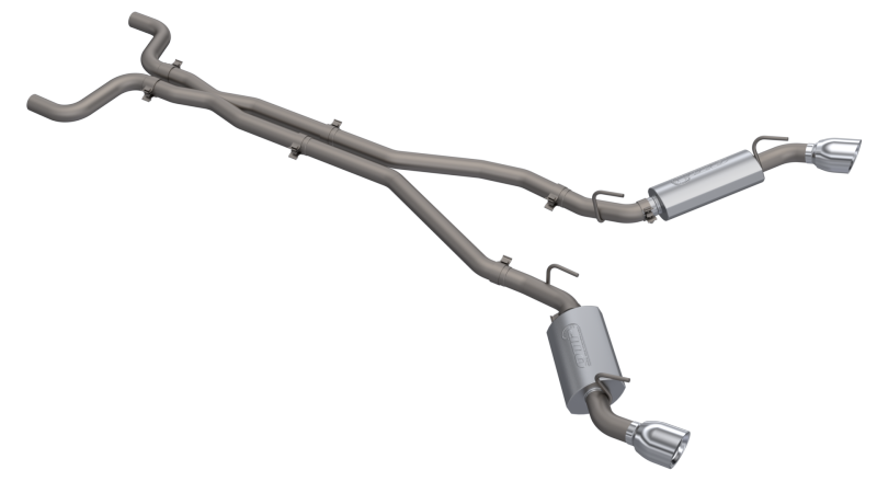 QTP 10-13 Chevrolet Camaro SS 6.2L 304SS AR3 Cat-Back Exhaust w/4.5in Tips QTP