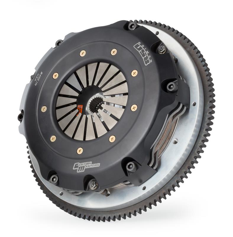 Clutch Masters 08-09 BMW 135i/07-10 335I/335is/335Xi 850 Series Race Twin Disc Clutch Kit w/ Alum FW 03055-TD8R-A