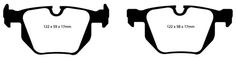 EBC YellowStuff Rear Brake Pads - DP41494R EBC