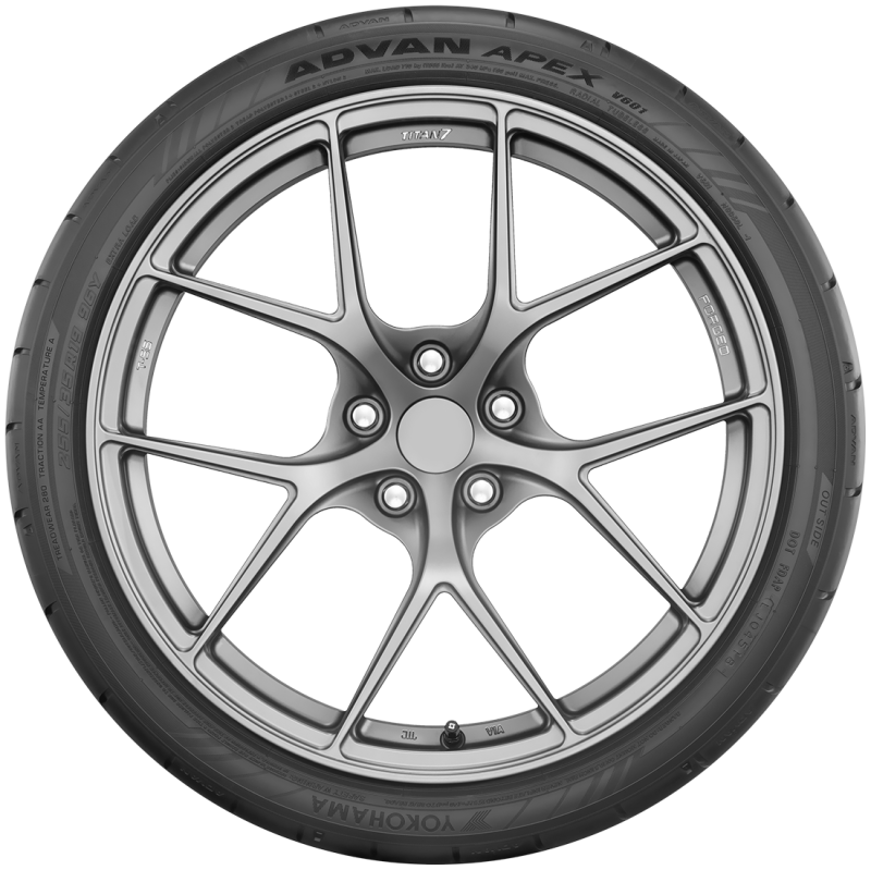 Yokohama Advan Apex V601 Tire - 265/35R19 98Y