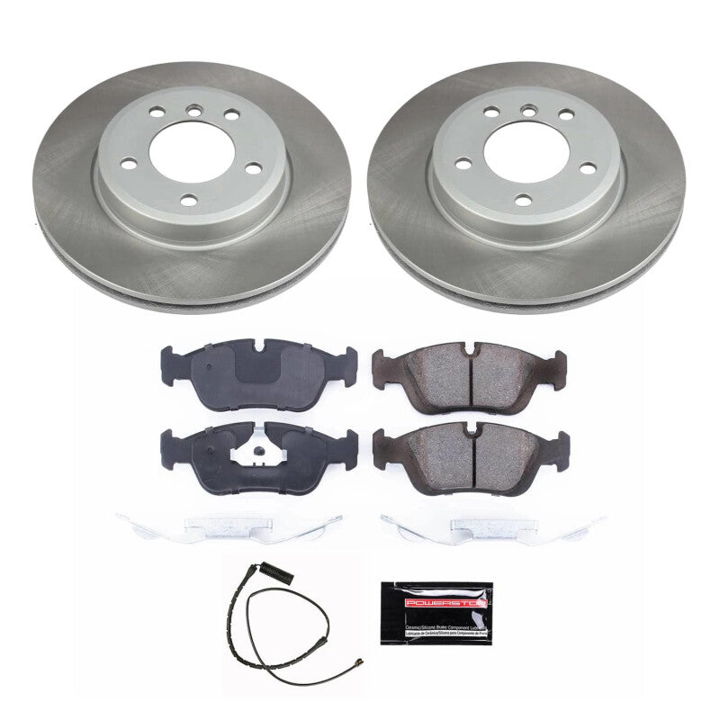 Power Stop 01-02 BMW Z3 Front Semi-Coated Rotor Kit PowerStop