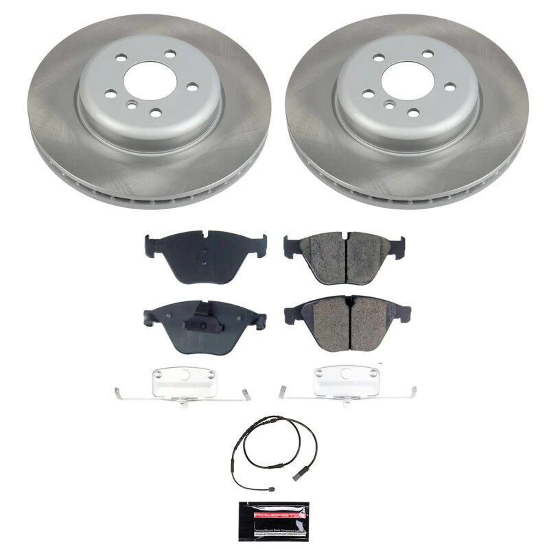 Power Stop 2011 BMW 535i xDrive Front Semi-Coated Rotor Kit PowerStop