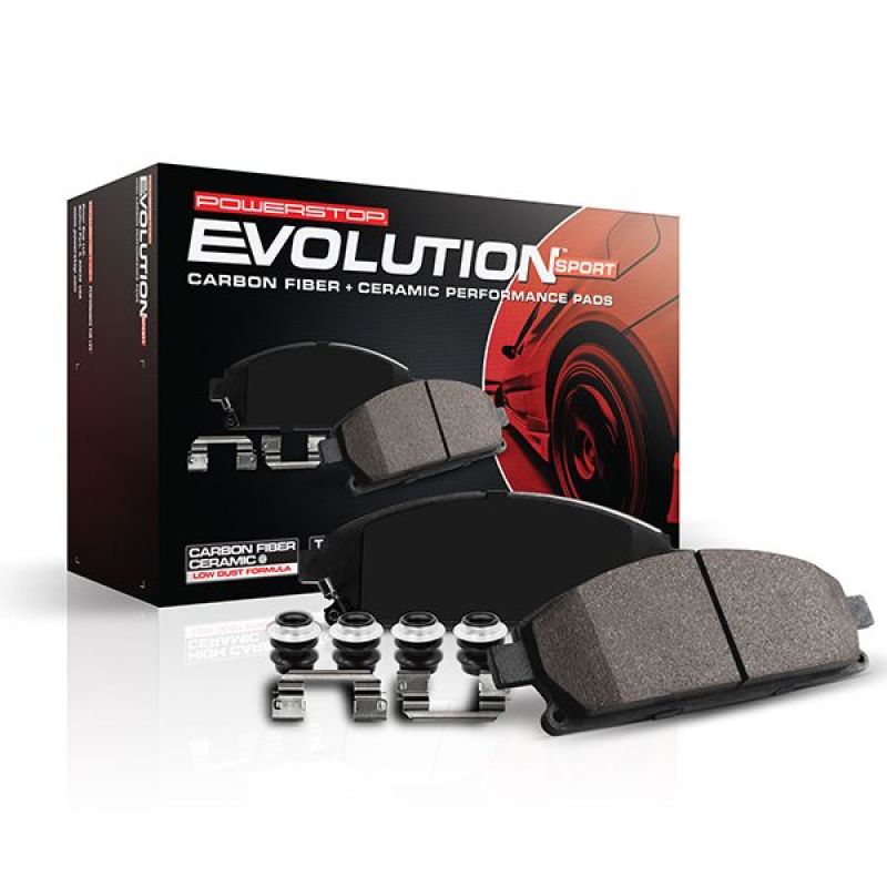 Power Stop 20-21 Tesla Y Rear Z23 Evo Sport Brake Pad w/Hardware PowerStop