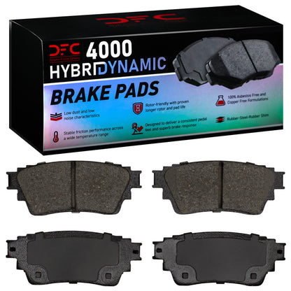 DFC 17-26 Nissan Rogue Rear 4000 Hybridynamic Brake Pads