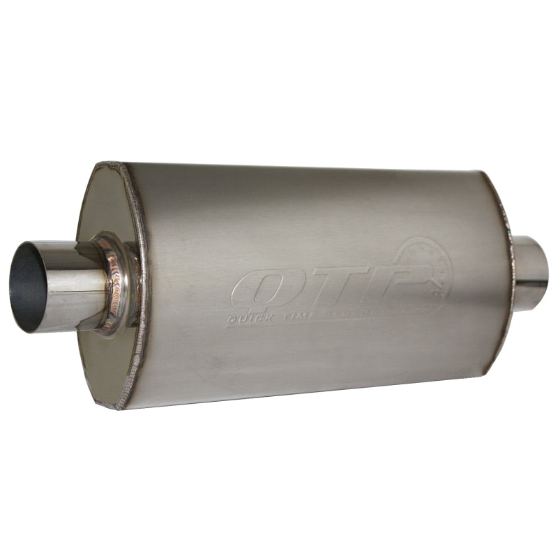 QTP 2.5in Weld-On 304SS AR3 Muffler QTP