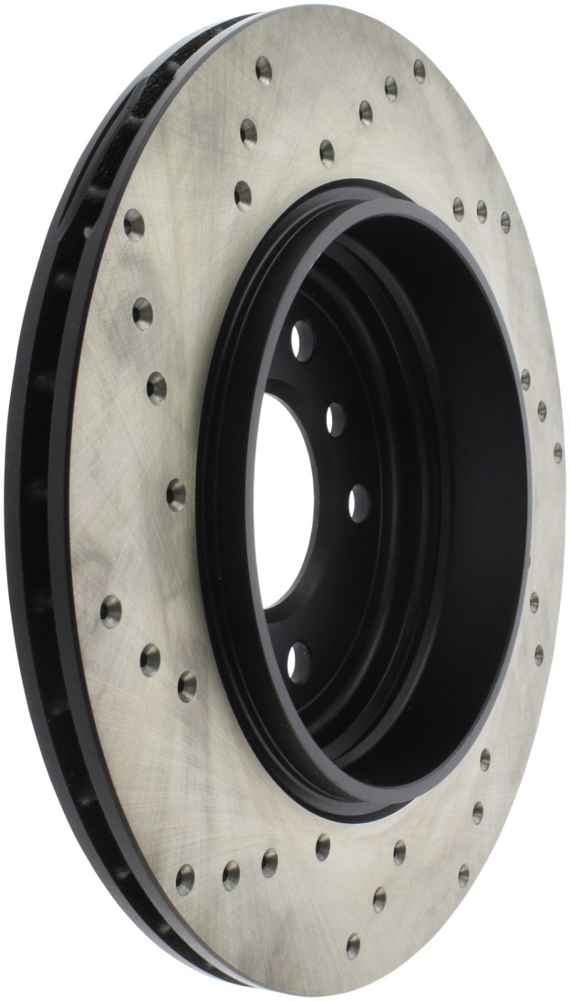 StopTech 01-06 BMW 330 Drilled Left Rear Rotor Stoptech