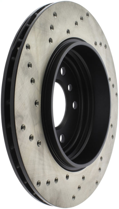 StopTech 01-06 BMW 330 Drilled Left Rear Rotor Stoptech