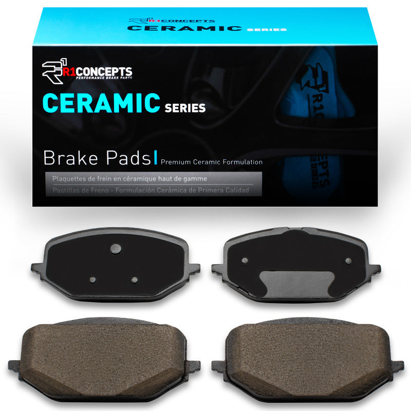 R1 Front Ceramic Brake Pads 2022-2025 Peugeot Partner (Mexico)/3008 (Mexico) - 2310-2484-00