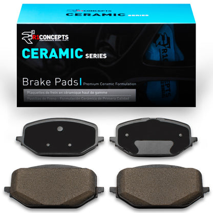 R1 Front Ceramic Brake Pads 2022-2025 Peugeot Partner (Mexico)/3008 (Mexico) - 2310-2484-00