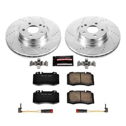 Power Stop 07-09 Mercedes-Benz E550 Front Z23 Evolution Sport Brake Kit PowerStop