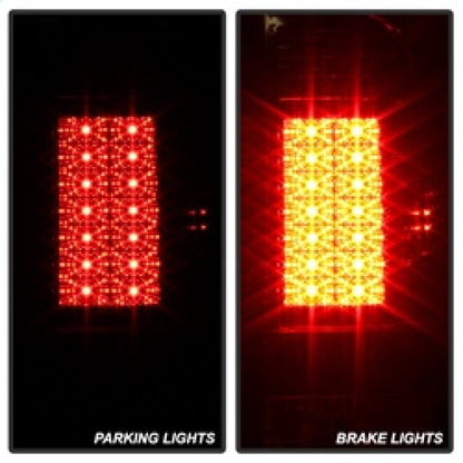 Spyder Ford F150 Styleside 97-03/F250 Version 2 LED Tail Lights Red Clear ALT-YD-FF15097-LED-G2-RC SPYDER