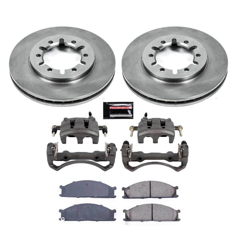 Power Stop 99-02 Nissan Frontier Front Autospecialty Kit w/Calipers PowerStop