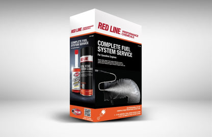 Red Line Complete Fuel System Service Kit - Intake Cleaner/Tank Additive/S-Hook Applicator w/Hose