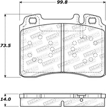 Load image into Gallery viewer, StopTech Premium Ceramic Front Brake Pads - 308.05611