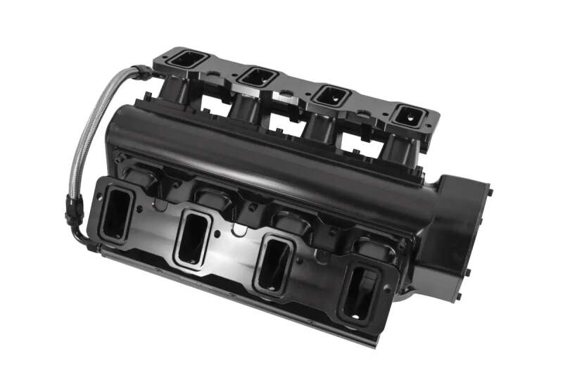 Granatelli GM LS Engine Platform 120mm Black Billet Intake Manifold - Part 980120