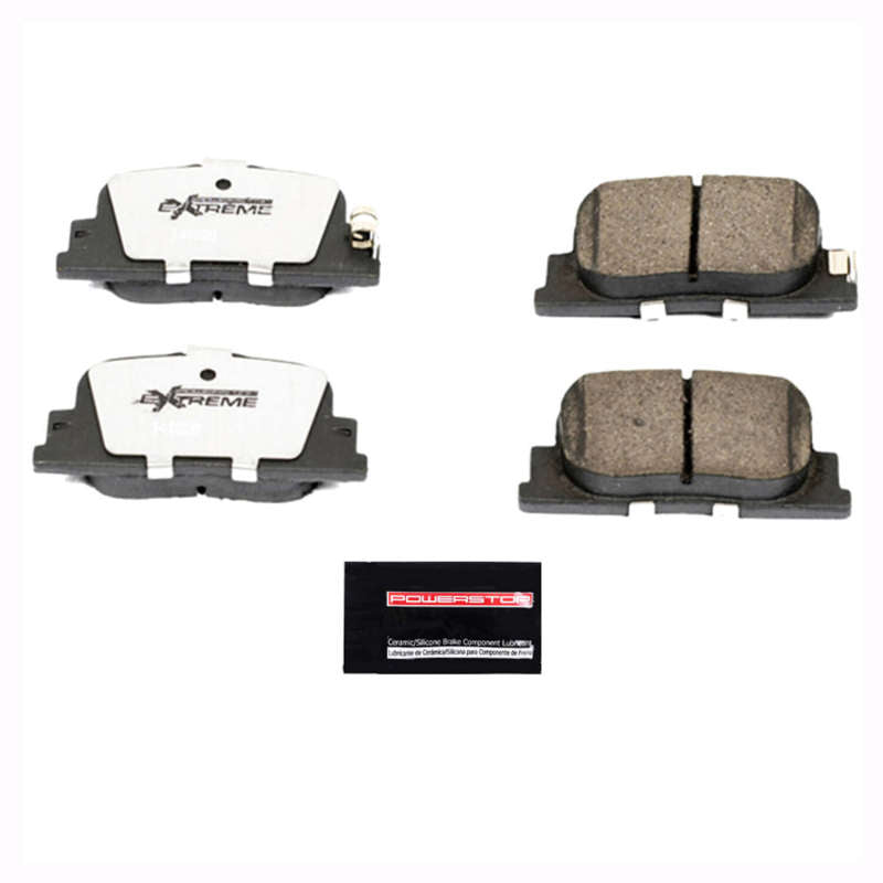 Power Stop 00-01 Lexus ES300 Rear Z26 Extreme Street Brake Pads w/Hardware PowerStop