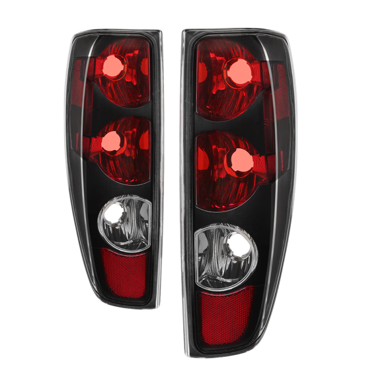 xTune Chevy Colorado 04-12 / GMC Canyon 04-12 Euro Style Tail Lights - Black ALT-JH-CCO04-BK SPYDER