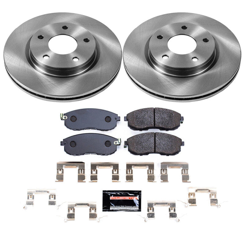Power Stop 13-19 Nissan Sentra Front Track Day Brake Kit PowerStop
