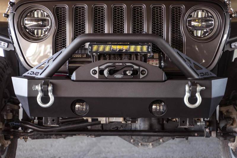 DV8 Offroad 07-23 Jeep Wrangler JK/JL & Gladiator JT FS-15 Series Front Bumper DV8 Offroad