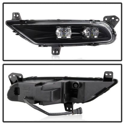 Spyder Chrysler 300 2015-2019 OEM Style Full LED Fog Lights - Left - w/o Switch SPYDER
