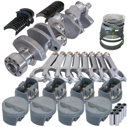 Eagle Chevy LT1 350 1Pc 3.480in Crank 5.700in H-Beam -5cc Flat Top 4.000in Pistons Rotating Assembly