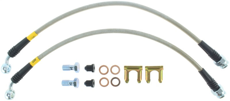StopTech 00-05 Chevrolet Impala Stainless Steel Front Brake Lines Stoptech