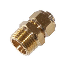 Load image into Gallery viewer, Kleinn  1/2In OD Tubing 1/2In M NPT Straight Compression Fitting