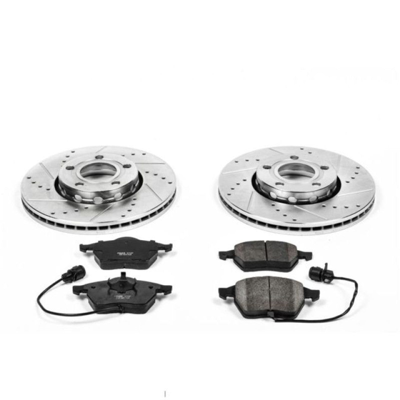 Power Stop 95-97 Audi A6 Front & Rear Z23 Evolution Sport Coated Brake Kit