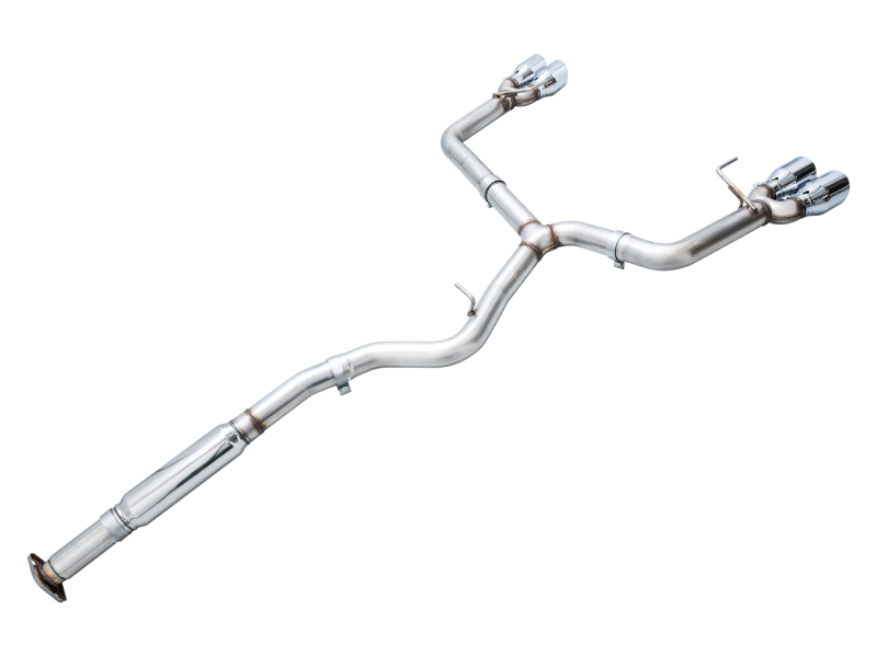 AWE Tuning 2022+ VB Subaru WRX Track Edition Exhaust - Chrome Silver Tips AWE Tuning