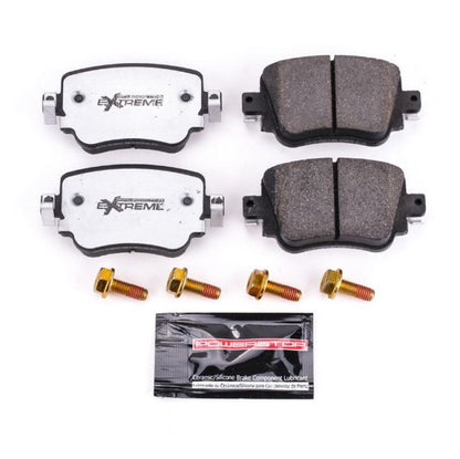 Power Stop 16-18 Audi Q3 Rear Z26 Extreme Street Brake Pads w/Hardware PowerStop