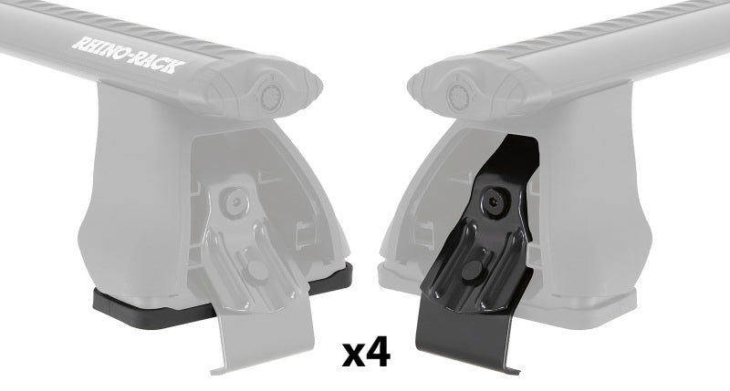 Rhino-Rack 14-19 Toyota Corolla 4 Door Sedan Vortex 2500 2 Bar Roof Rack - Black