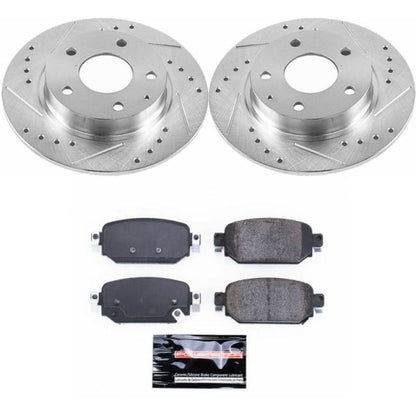 Power Stop 17-18 Mazda 3 Rear Z23 Evolution Sport Brake Kit PowerStop