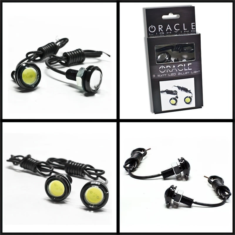 Oracle 3W Universal Cree LED Billet Lights - Red