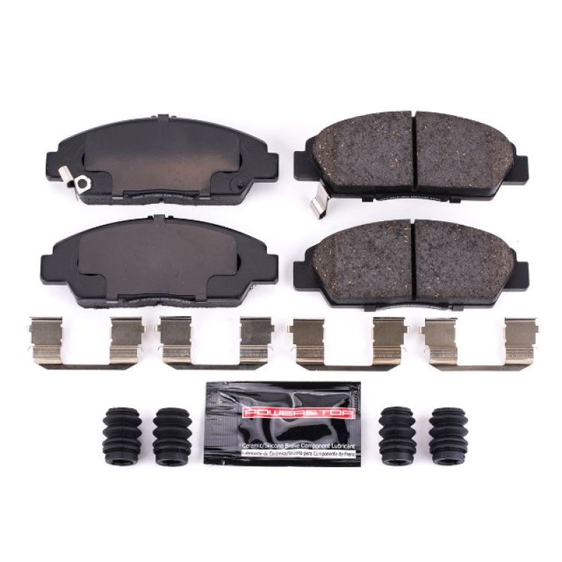 Power Stop 92-96 Honda Prelude Front Z23 Evolution Sport Brake Pads w/Hardware PowerStop