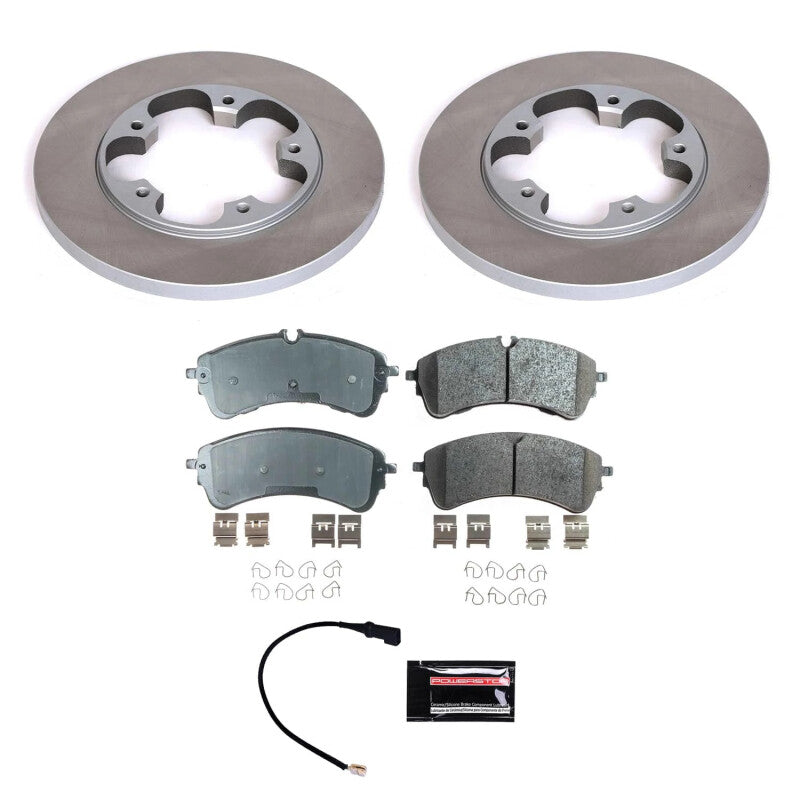 Power Stop 2020 Ford Transit-350 Rear Semi-Coated Rotor Kit PowerStop