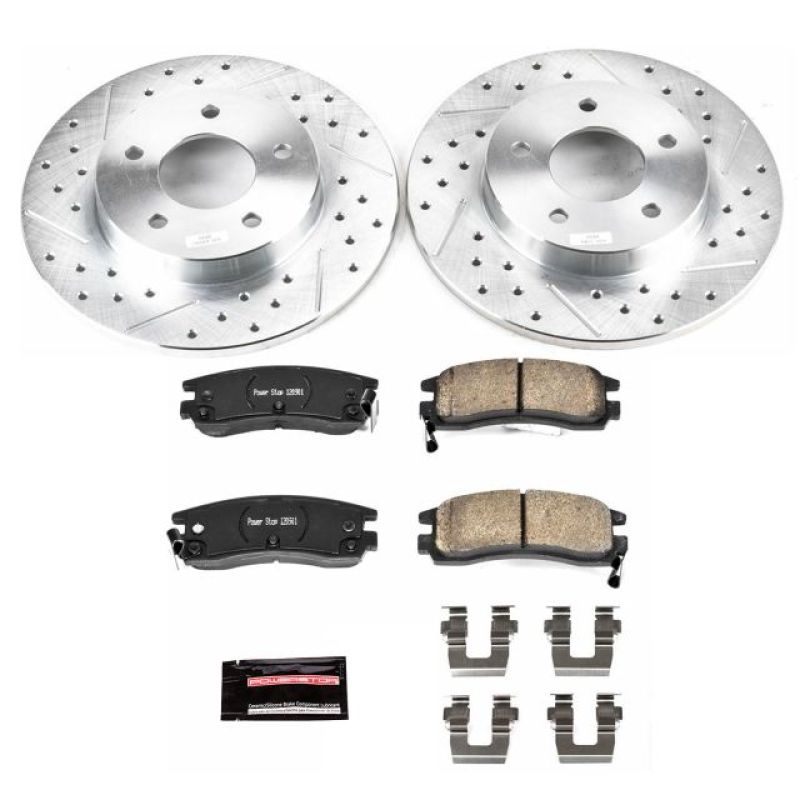 Power Stop 00-05 Buick LeSabre Rear Z23 Evolution Sport Brake Kit PowerStop
