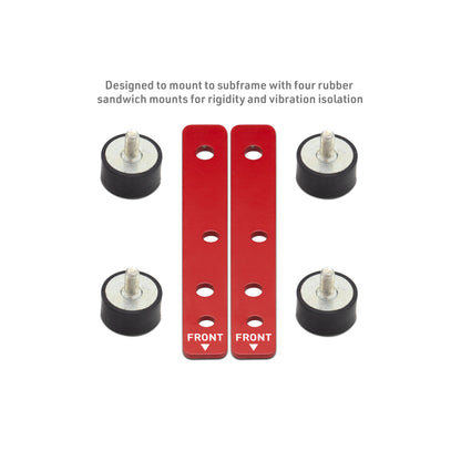 Mishimoto 2024+ Ford Mustang 2.3L EcoBoost Performance Intercooler Kit -  Silver/Black