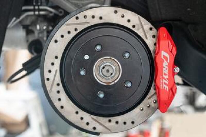 BMR 14-19 Chevrolet Corvette Brake Kit For 15in Conversion Drilled And Slotted Rotors/Red Calipers BMR Suspension