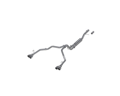 MBRP 2021+ Chevy Tahoe / GMC Yukon Alum. 3in Cat-Back Dual Split Exhaust w/ Quad Tips MBRP