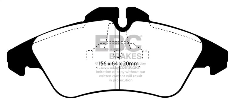 EBC GreenStuff Front Brake Pads - DP61071