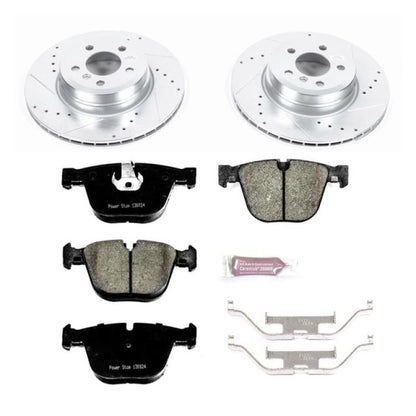 Power Stop 07-15 BMW X5 Rear Z23 Evolution Sport Brake Kit PowerStop