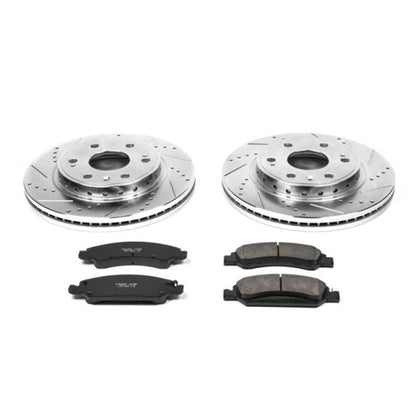 Power Stop 08-19 Chevrolet Tahoe Front Z23 Evolution Sport Brake Kit PowerStop